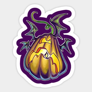 Dark purple bapkin Sticker